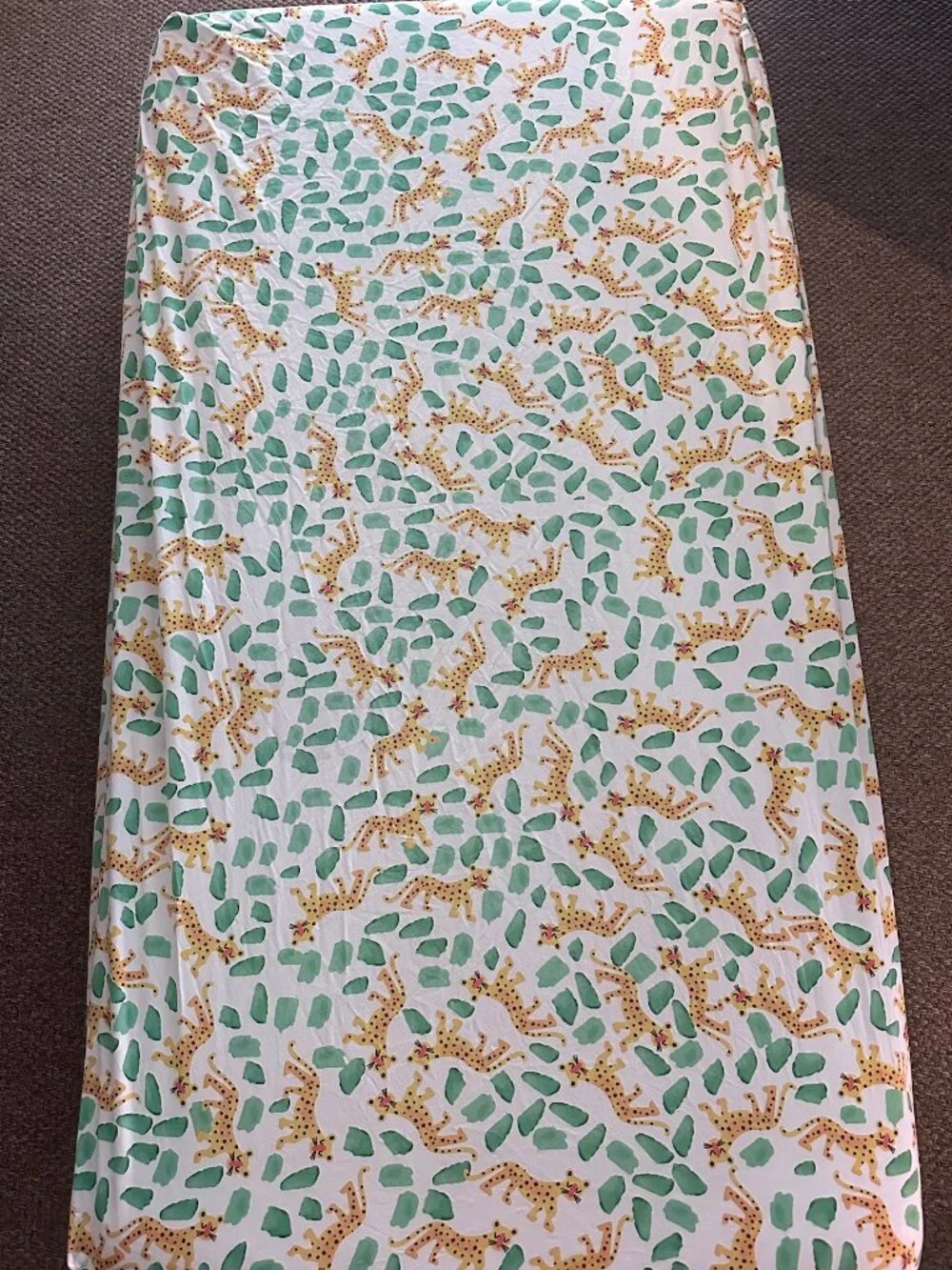 Anthropologie Mr Boddington Jaguar Crib Sheet